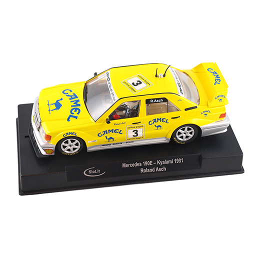 Slot.it SICA44D Mercedes 190E No.3 Camel DTM Kyalami 1993 Slot.it SICA44D Mercedes 190E No.3 Camel DTM Kyalami 1993